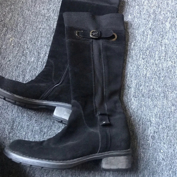 Aquatalia Spunky Black Riding Boots, size 8.5 - Picture 5 of 6